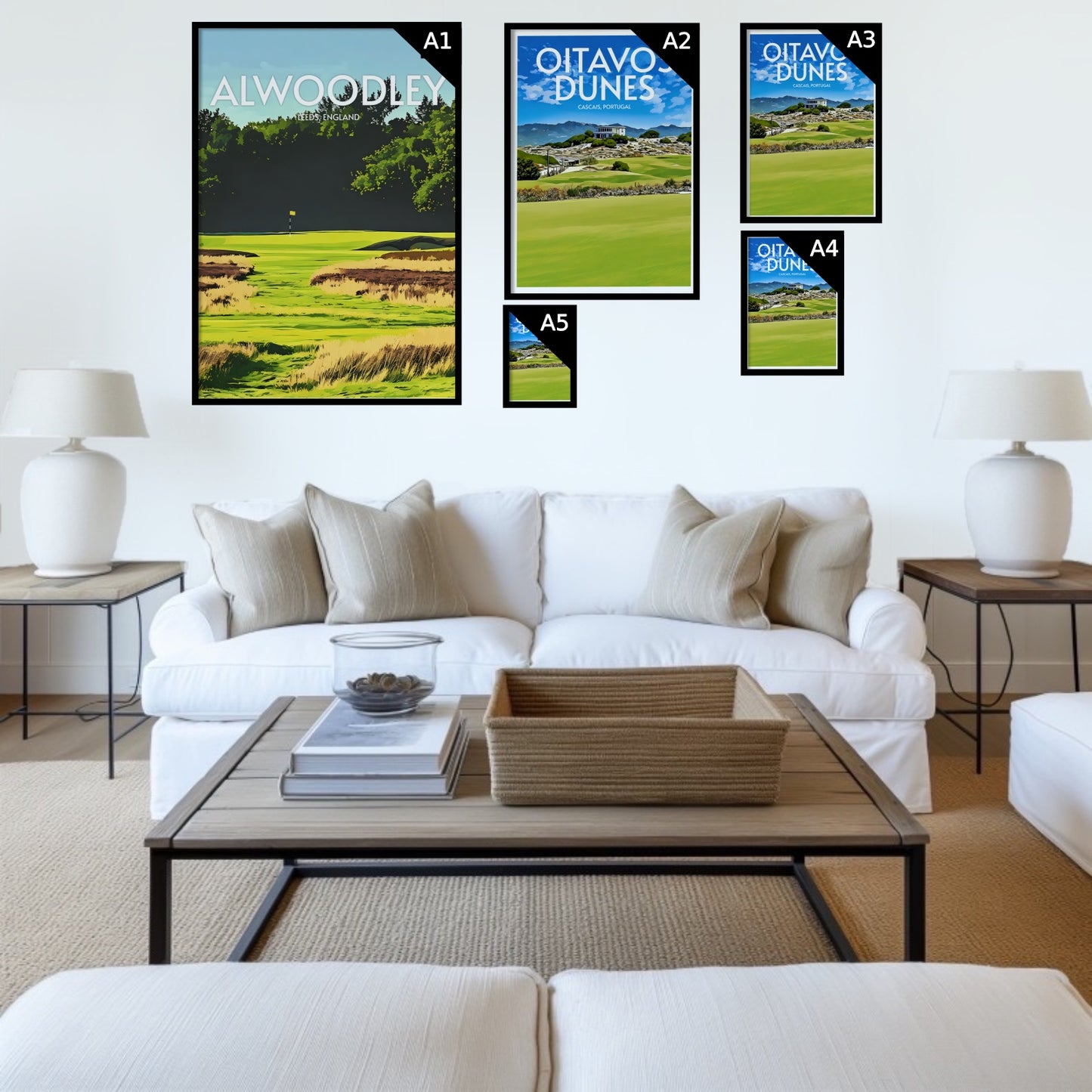 Alwoodley Golf Course Print
