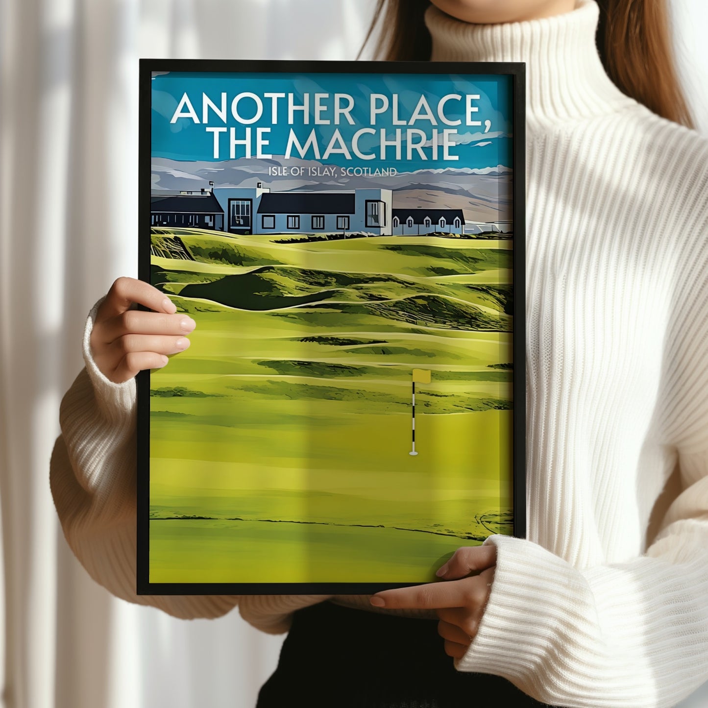 Another Place the Machrie Golf Course Print