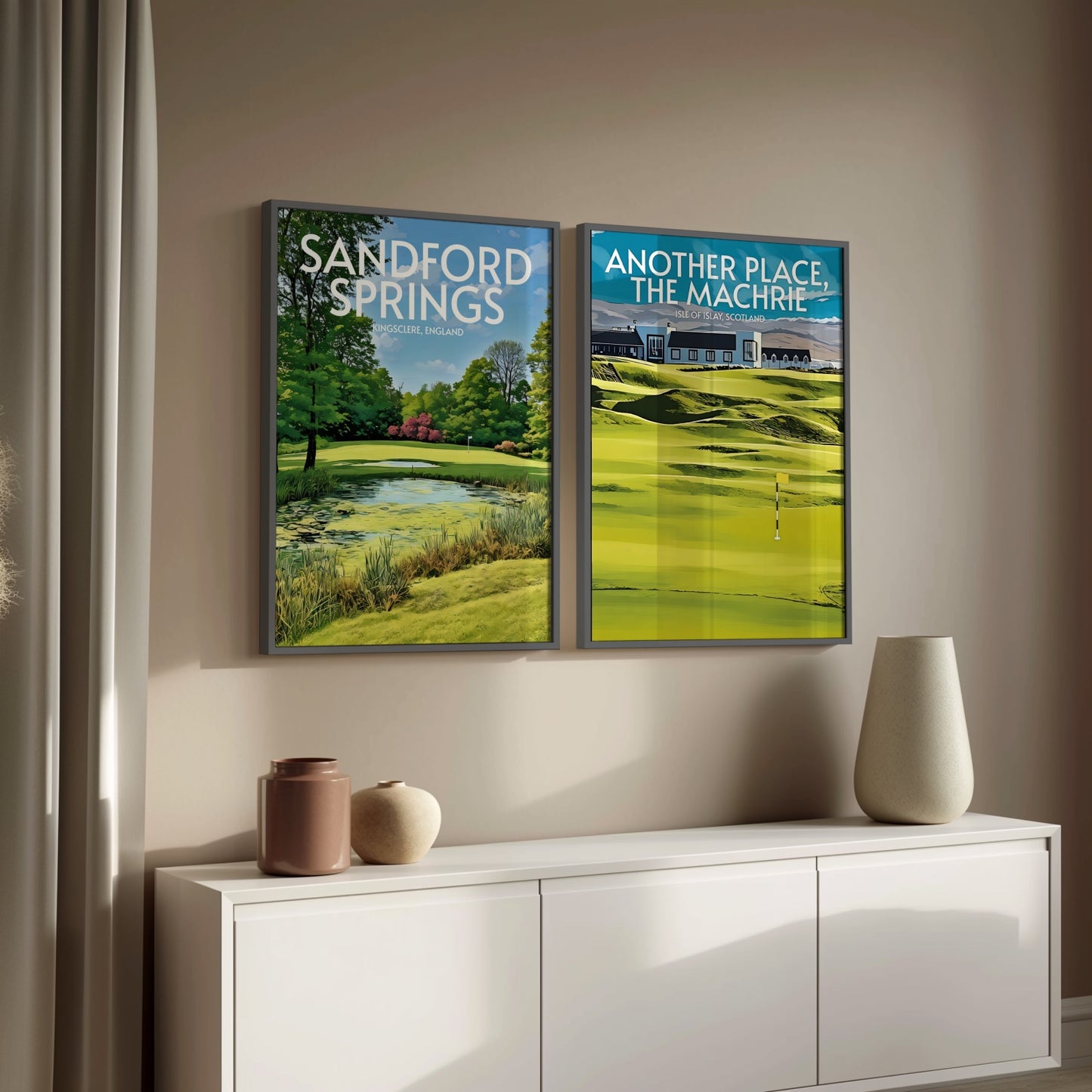 Another Place the Machrie Golf Course Print