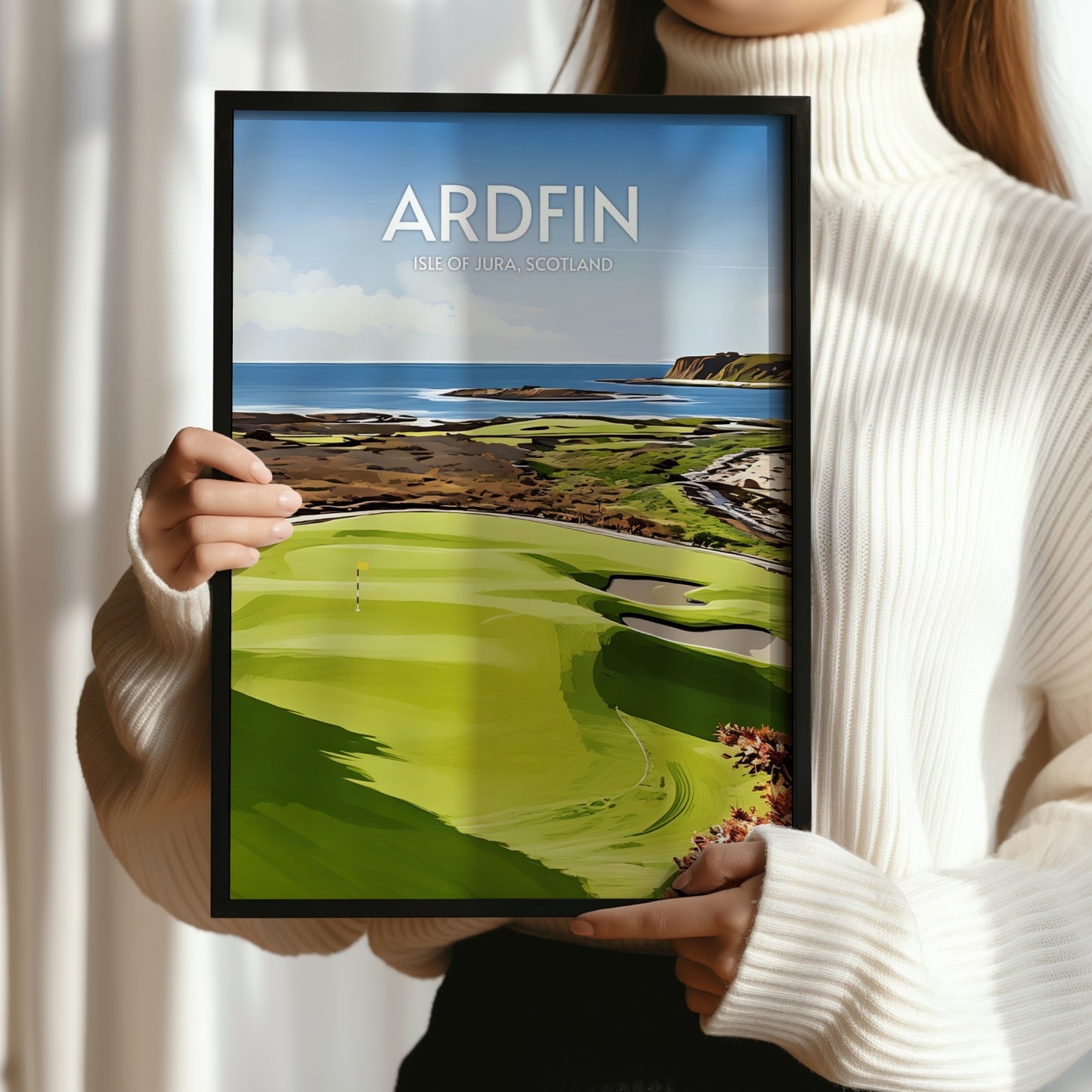 Ardfin Golf Course Print