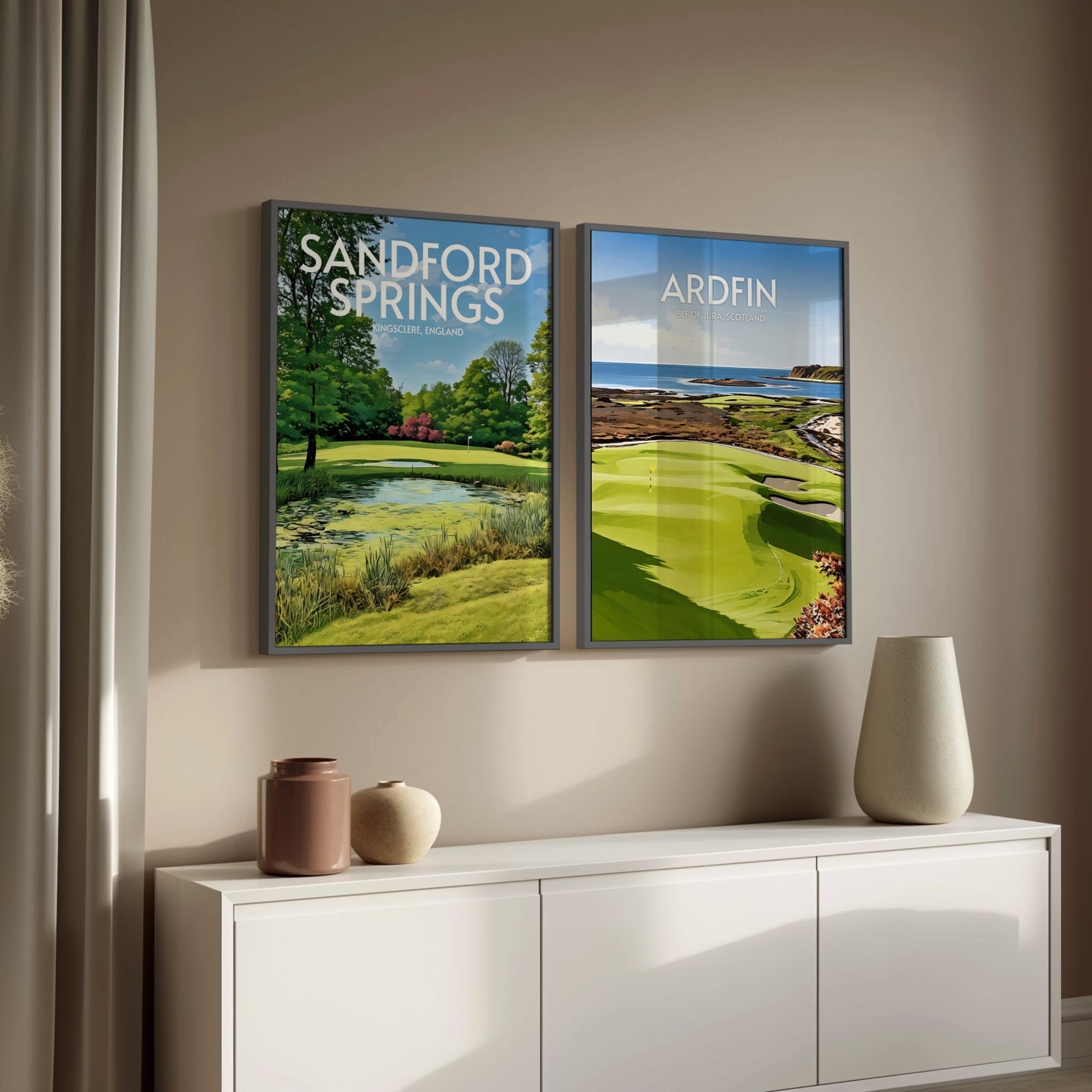 Ardfin Golf Course Print