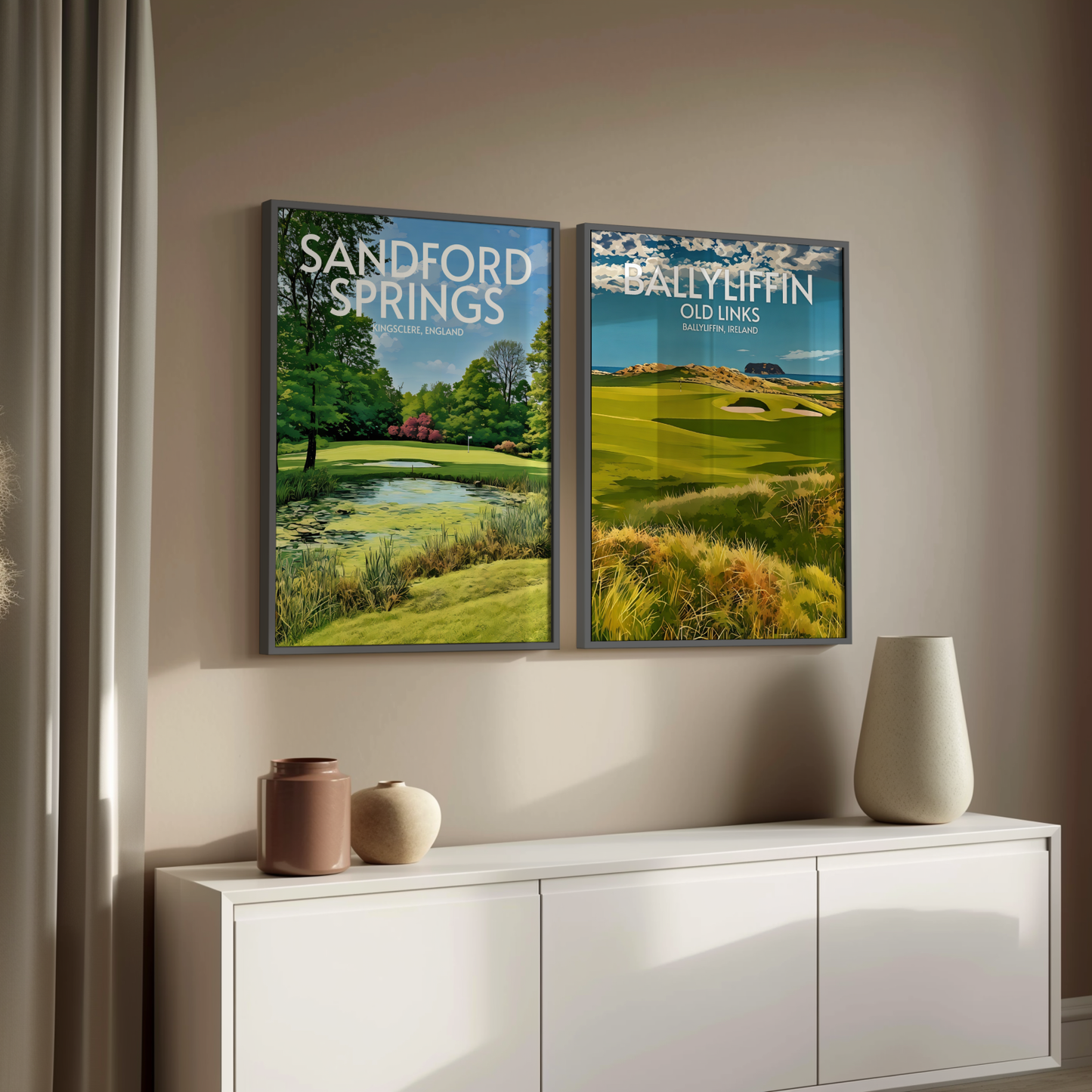 Ballyliffin Old Links Golf Course Print