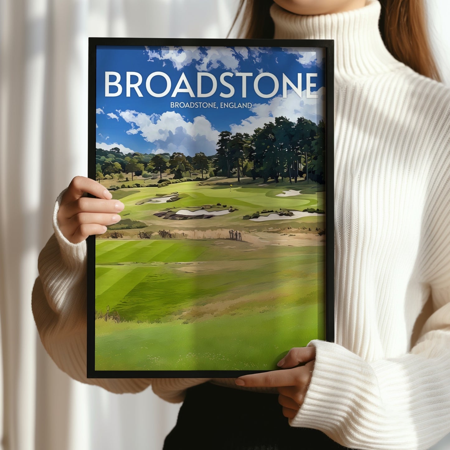 Broadstone Golf Course Print