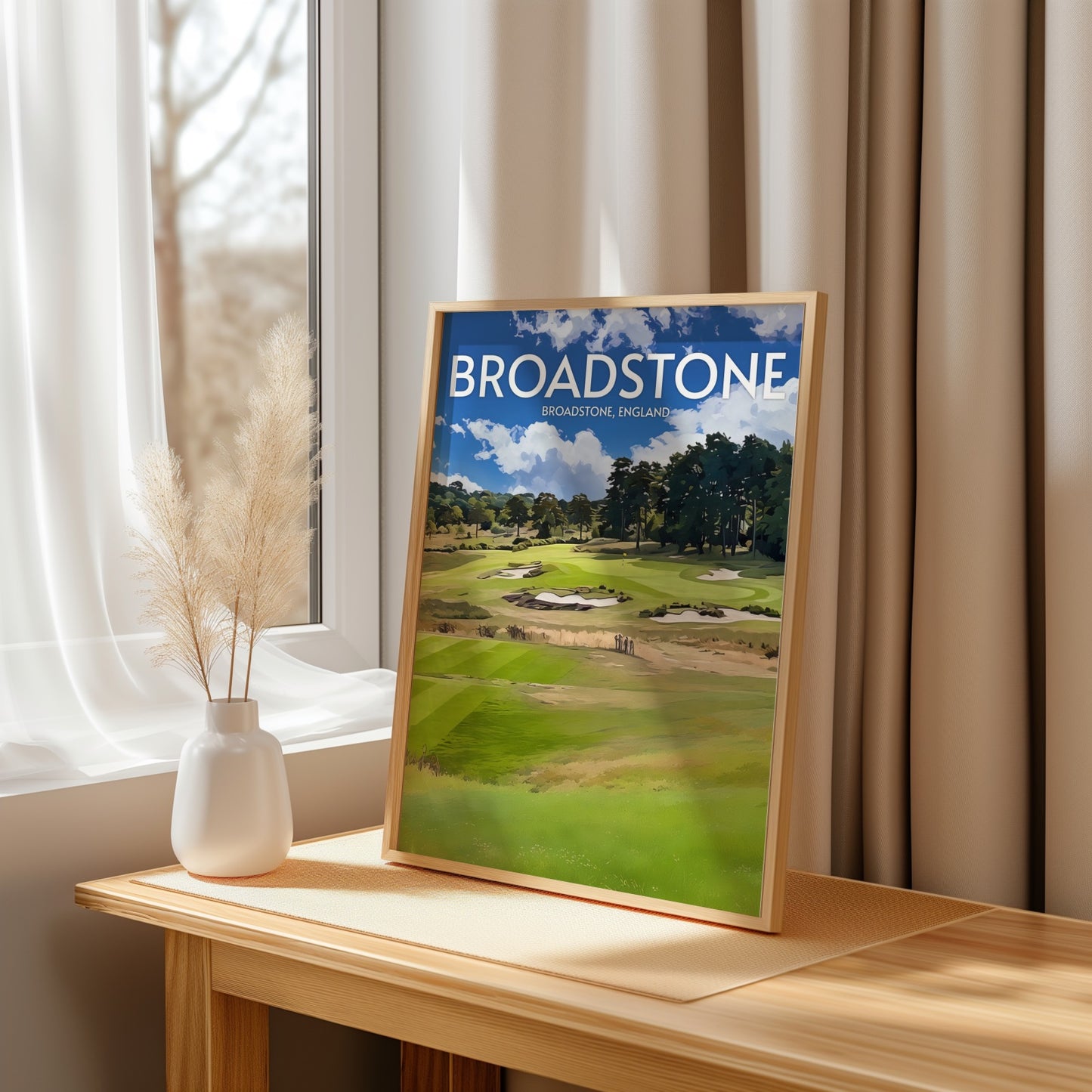 Broadstone Golf Course Print