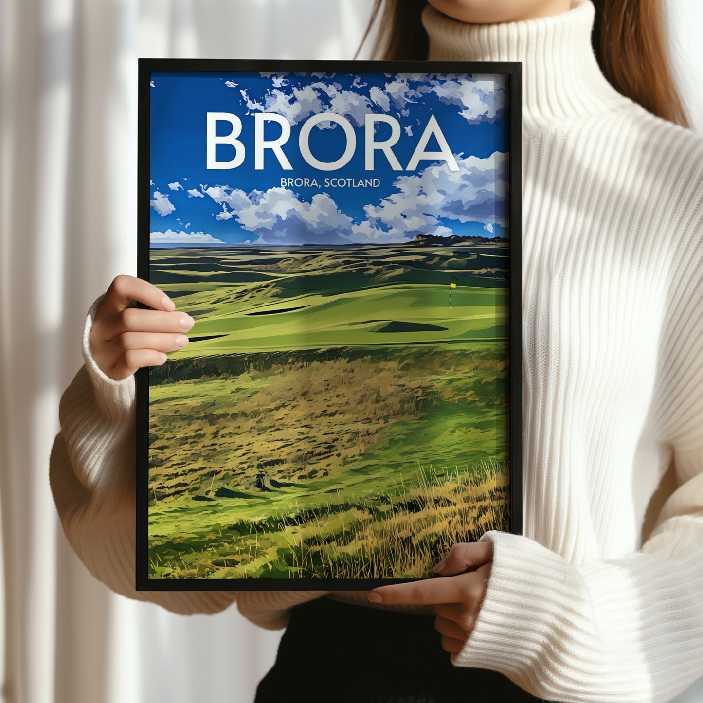 Brora Golf Course Print