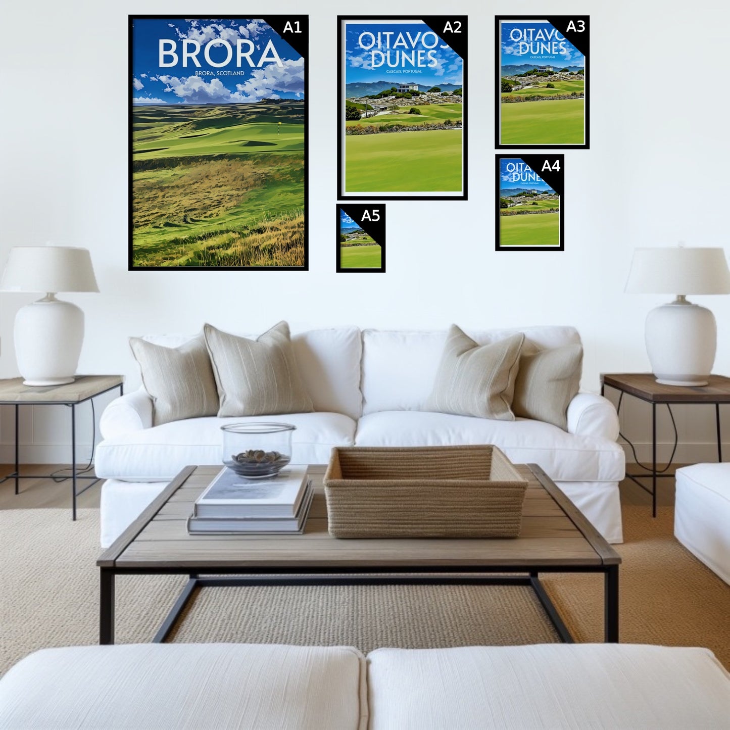 Brora Golf Course Print