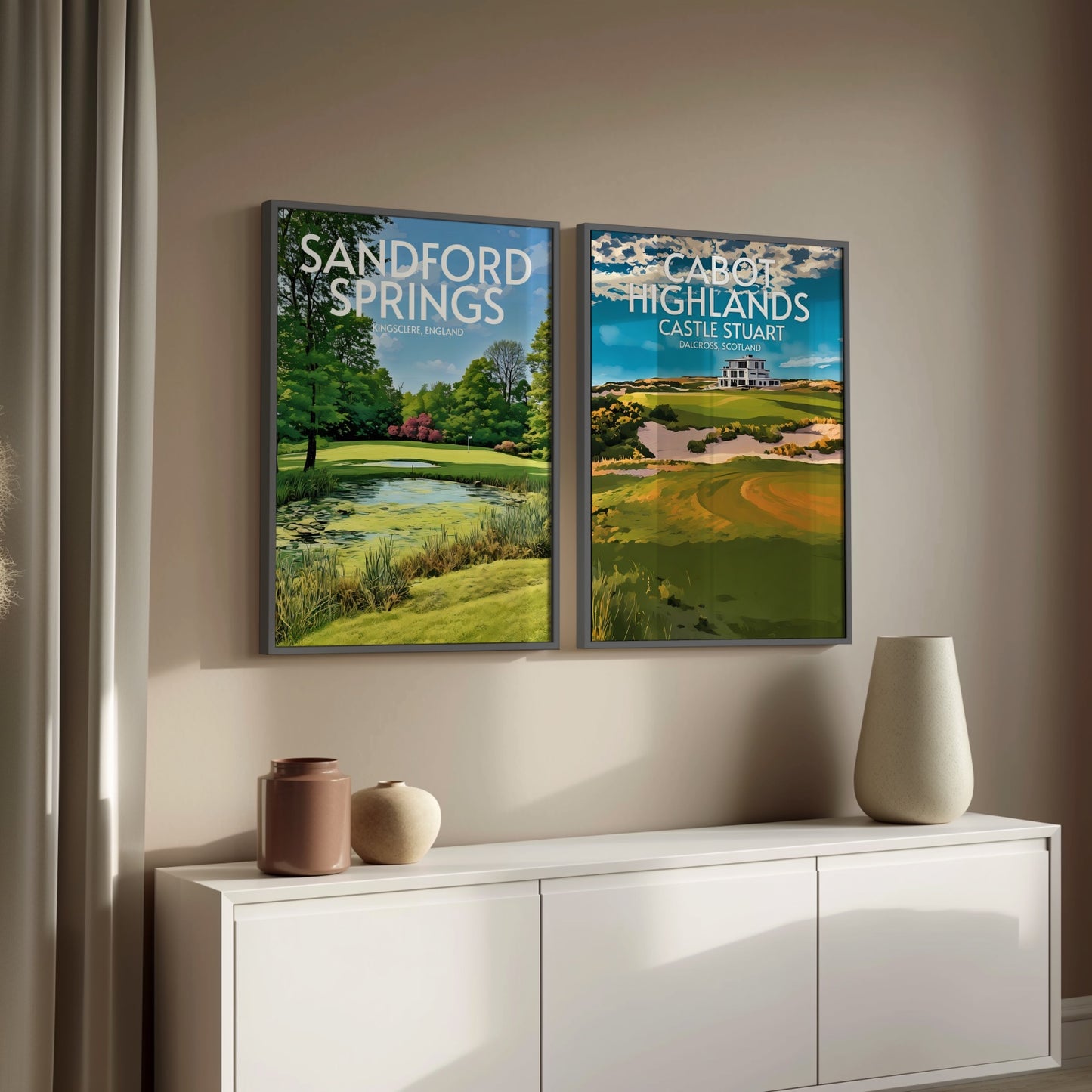 Cabot Highlands Castle Stuart Golf Course Print