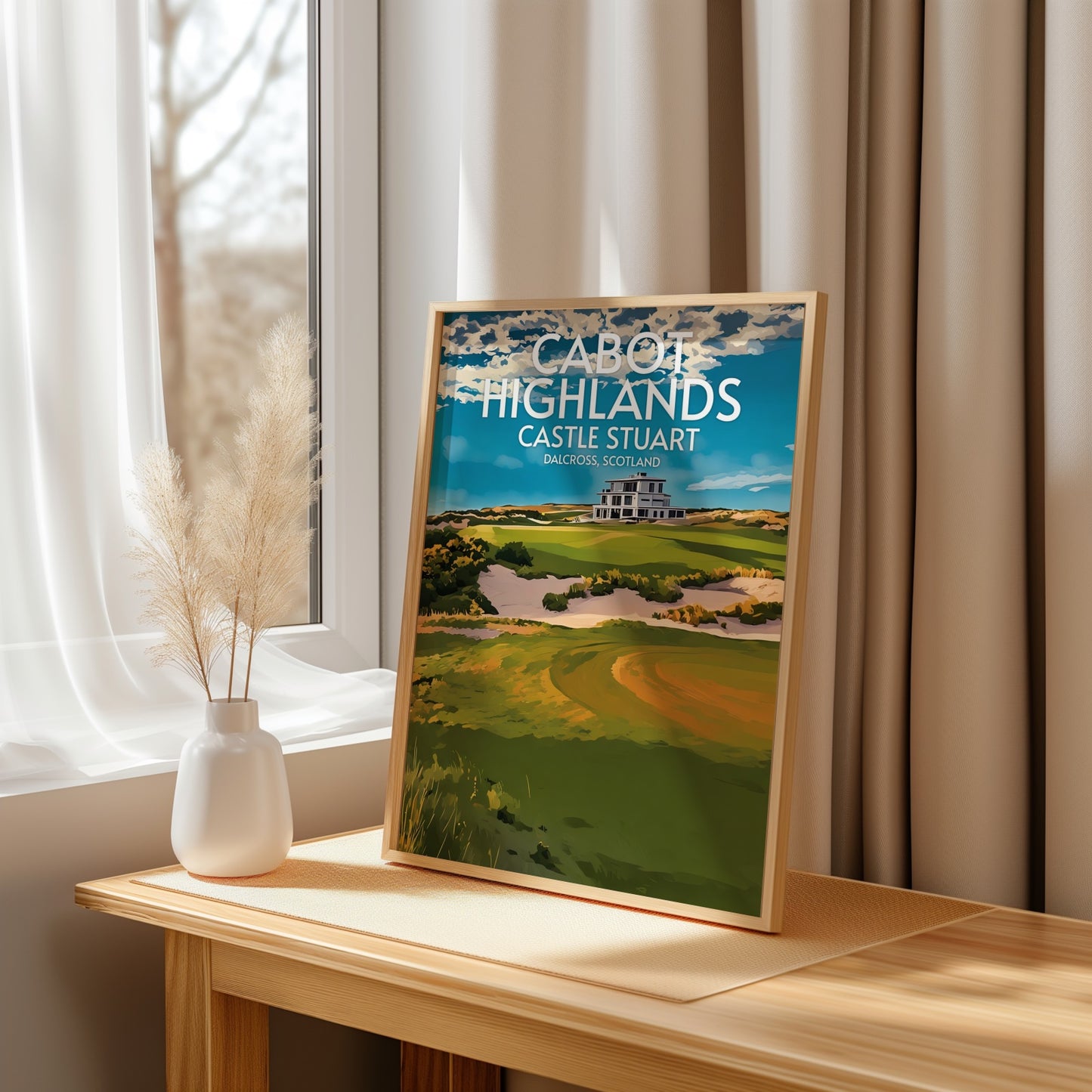 Cabot Highlands Castle Stuart Golf Course Print