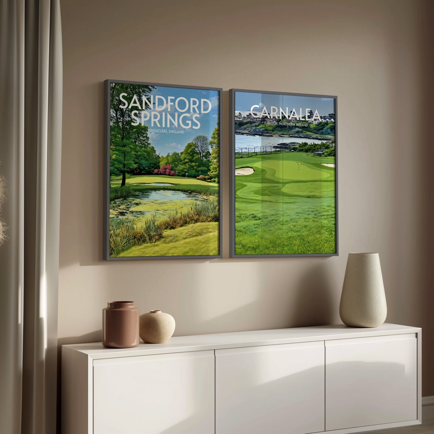 Carnalea Golf Course Print