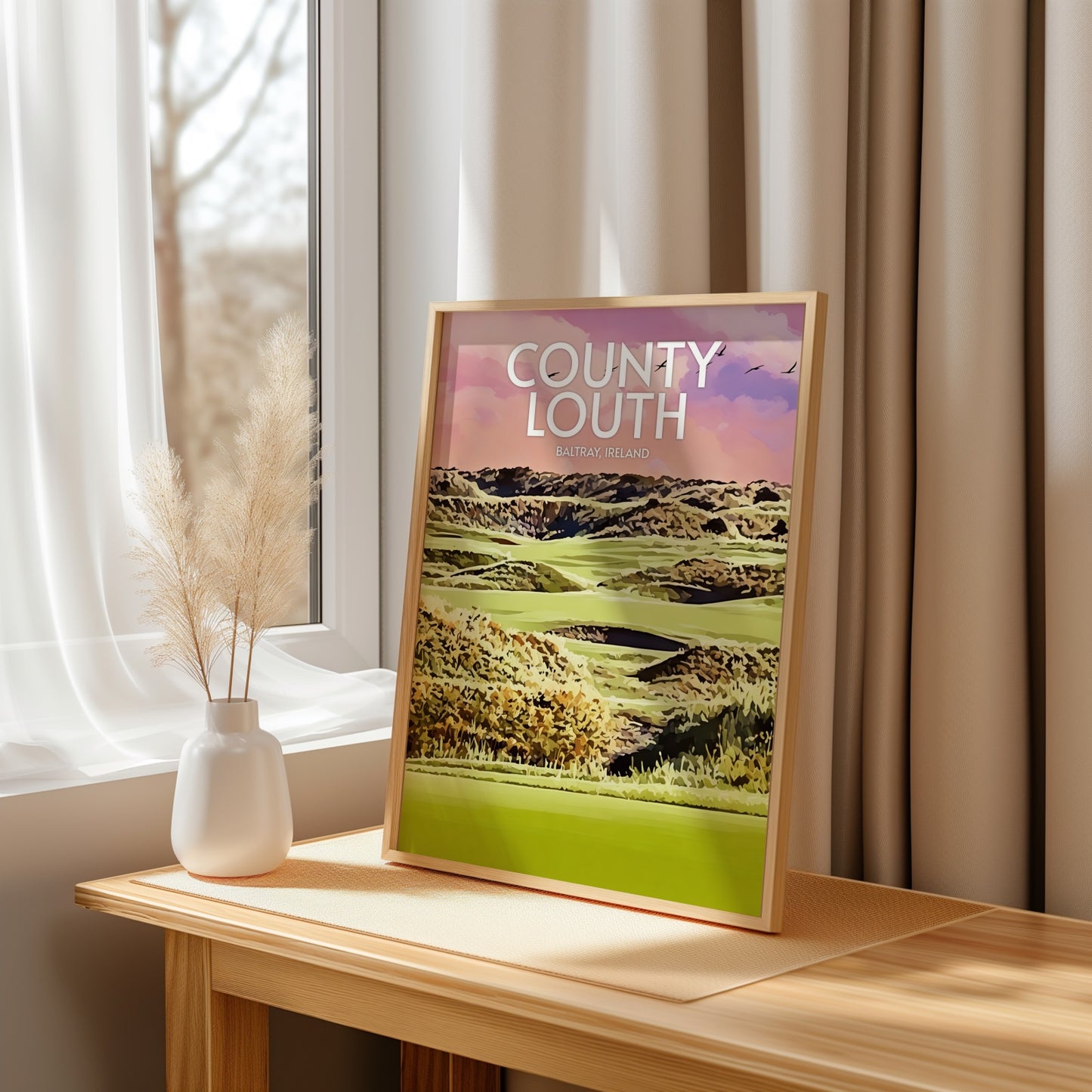 County Louth Golf Course Print