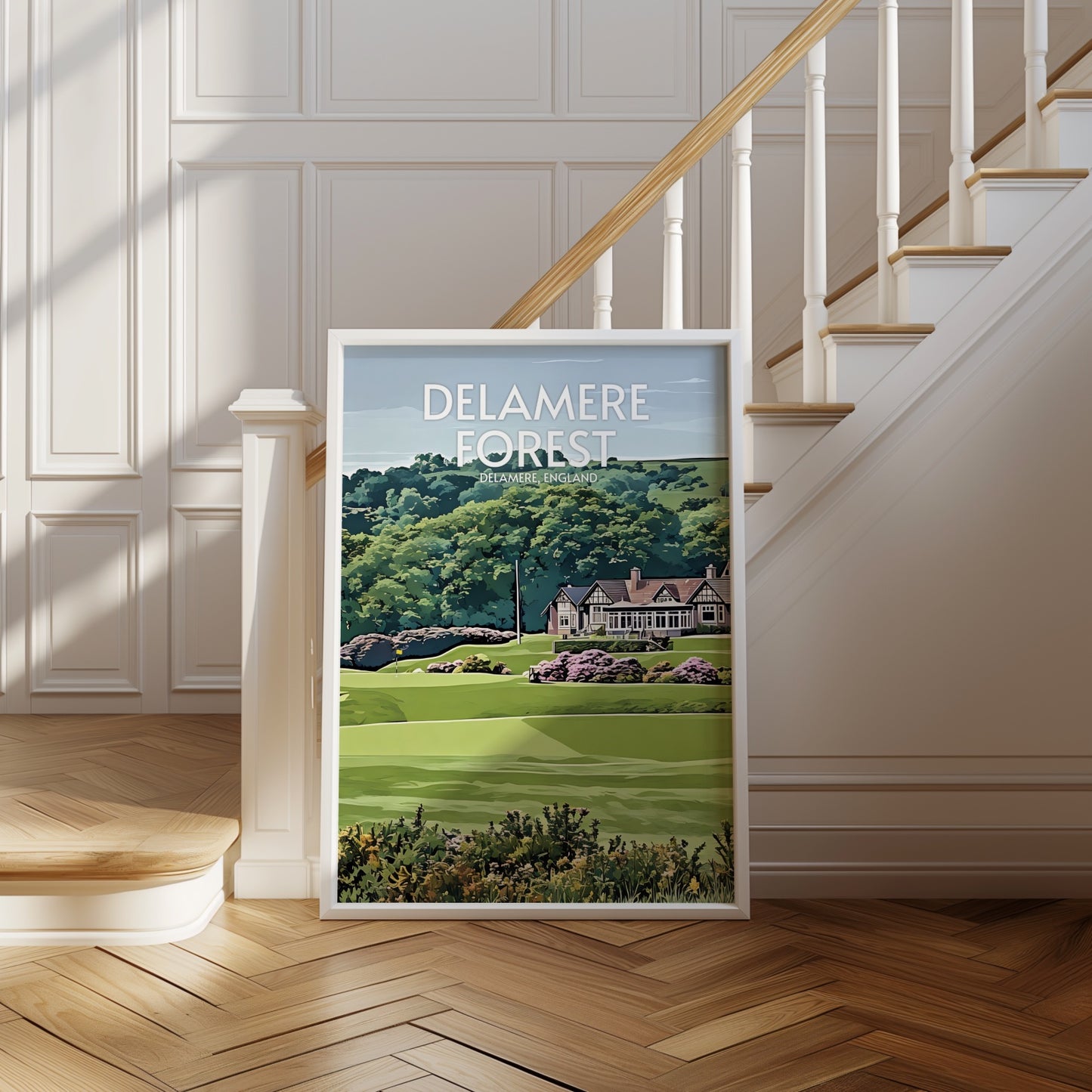 Delamere Forest Golf Course Print