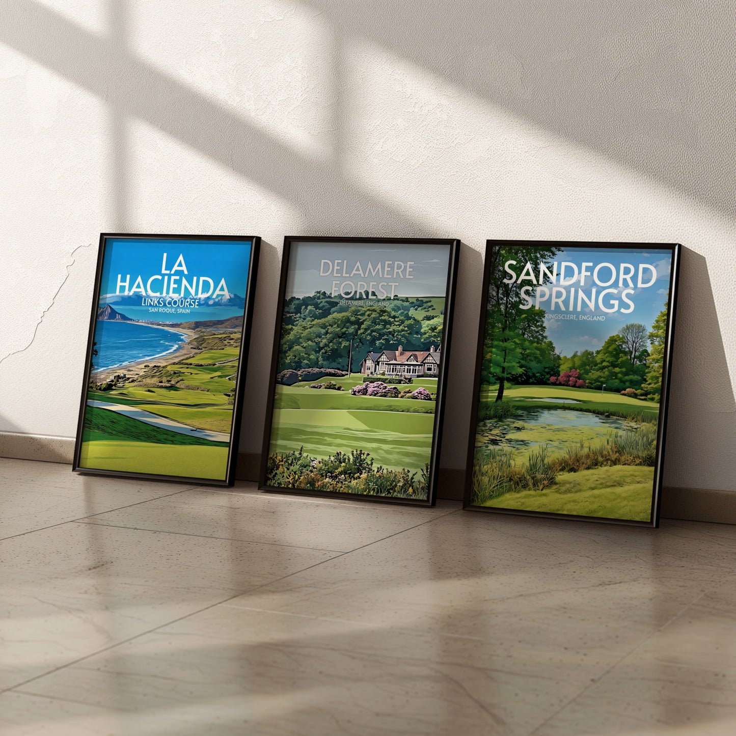 Delamere Forest Golf Course Print