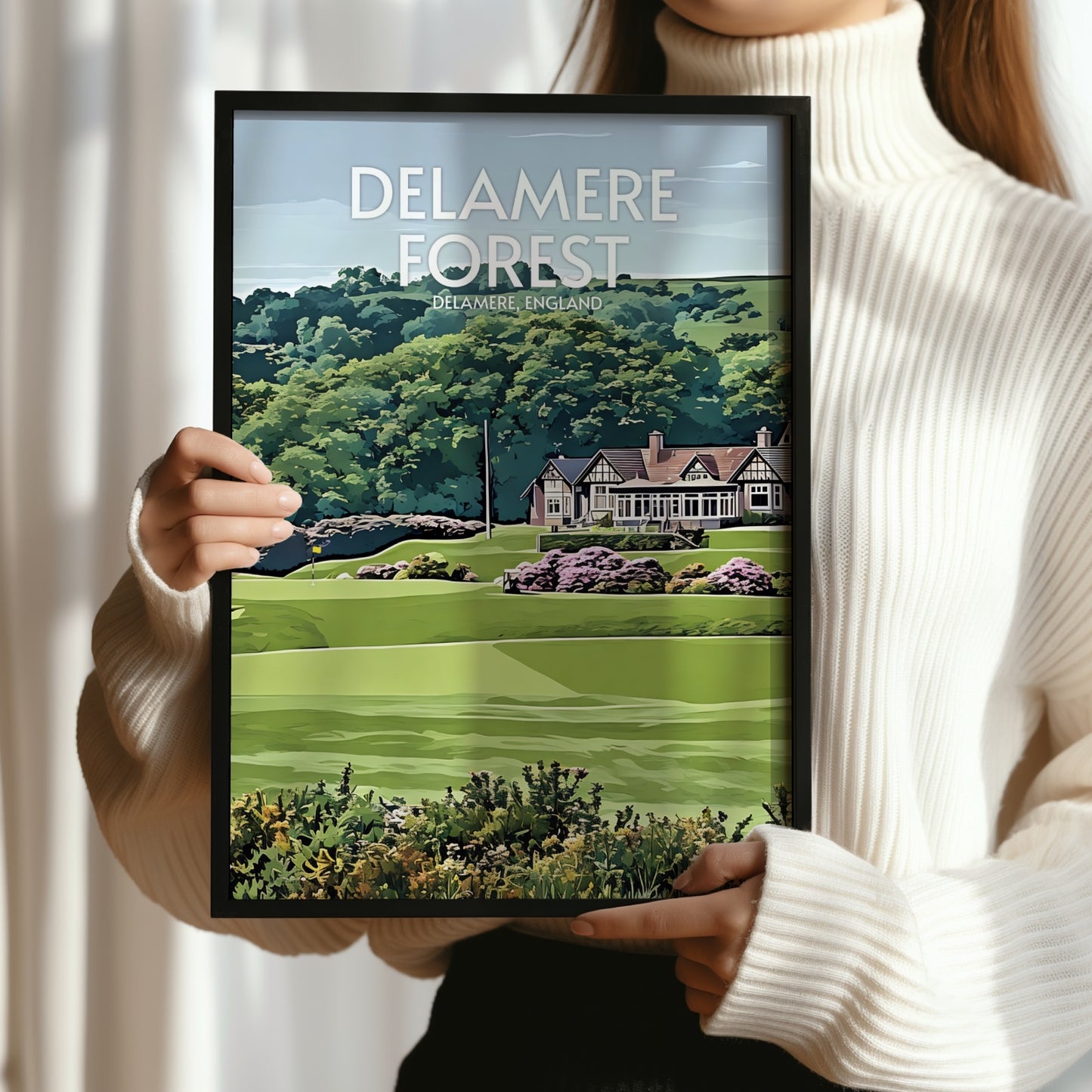 Delamere Forest Golf Course Print