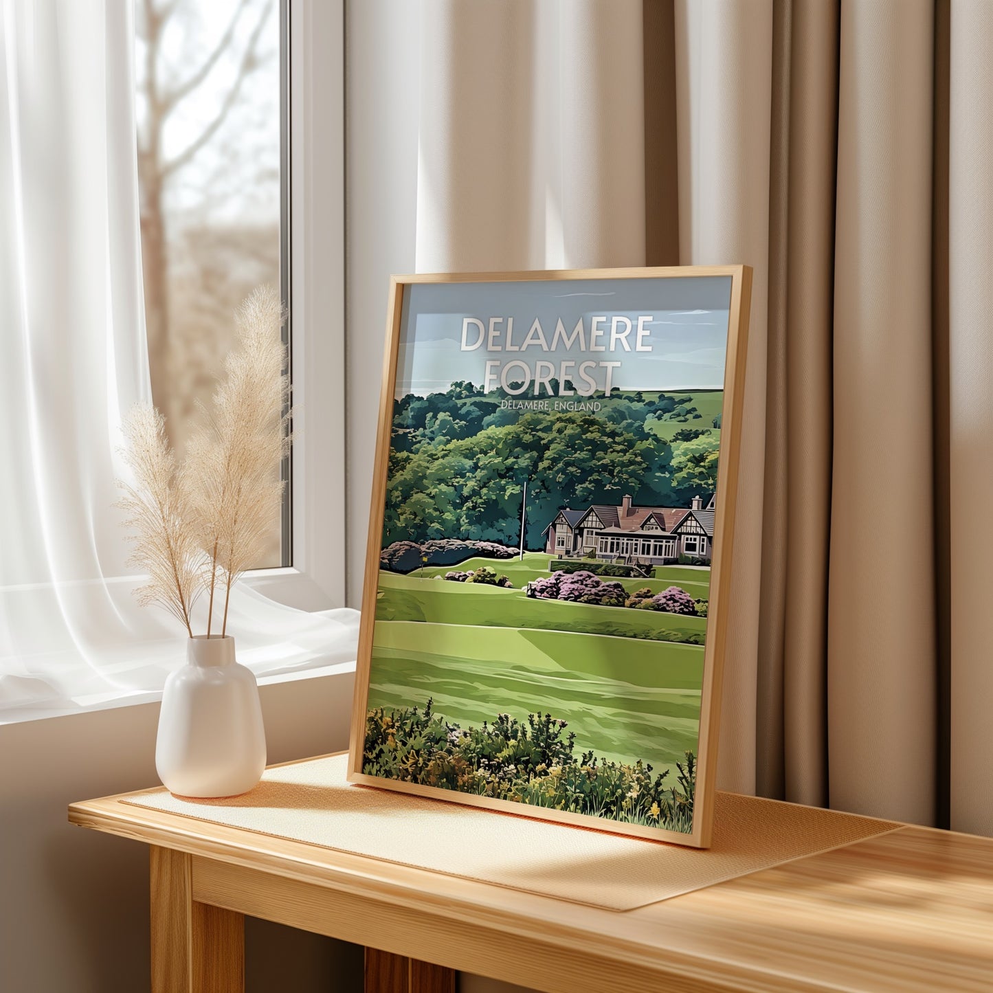 Delamere Forest Golf Course Print