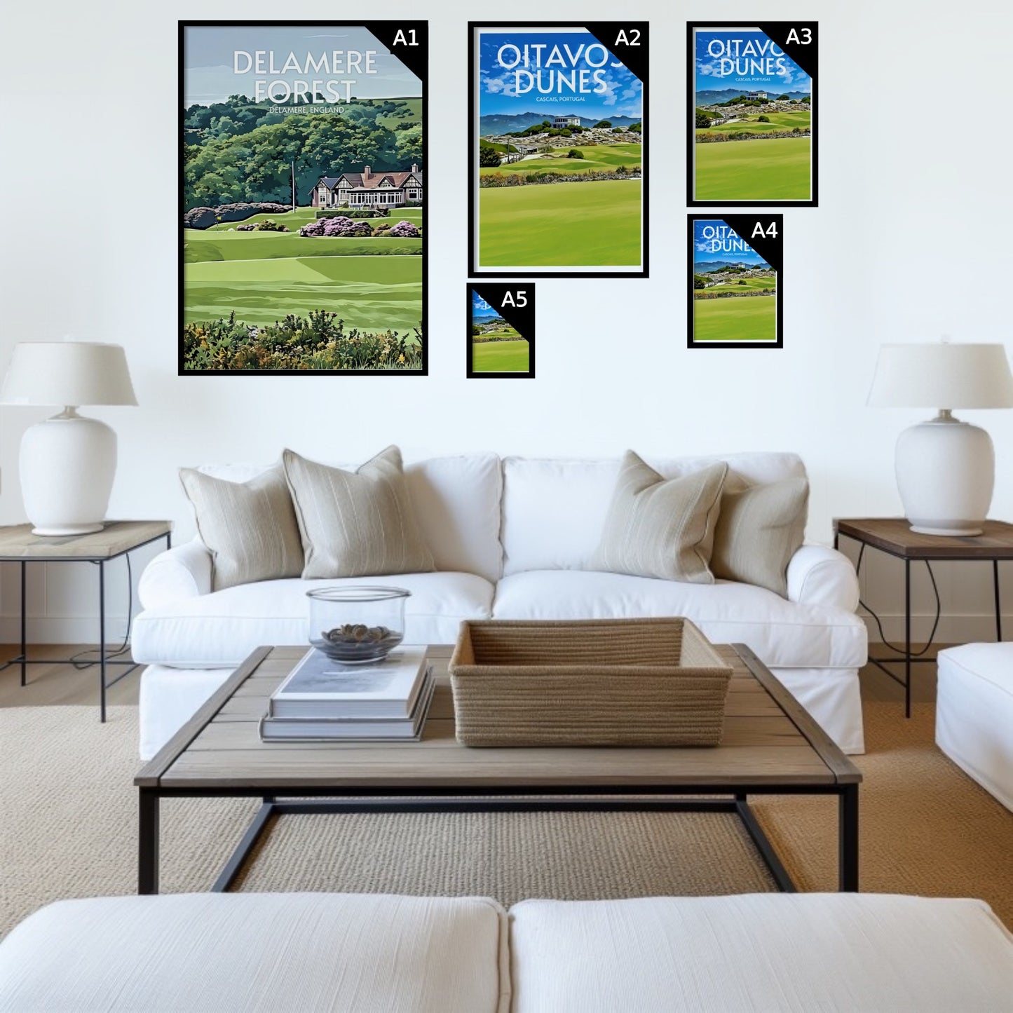 Delamere Forest Golf Course Print