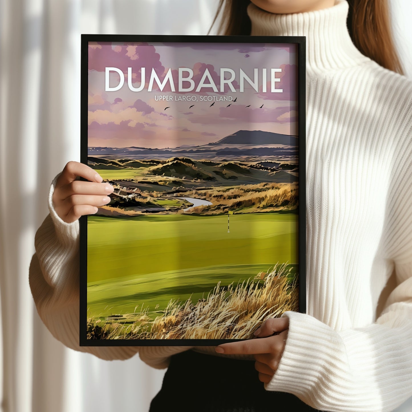 Dumbarnie Golf Course Print