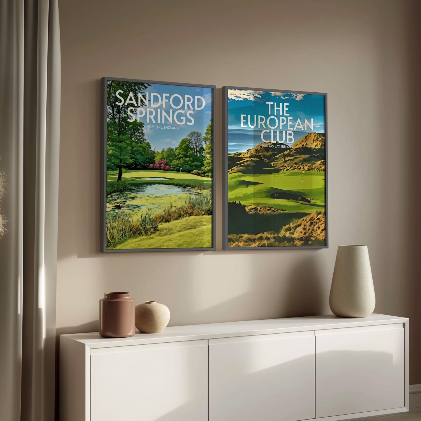 European Club Golf Course Print