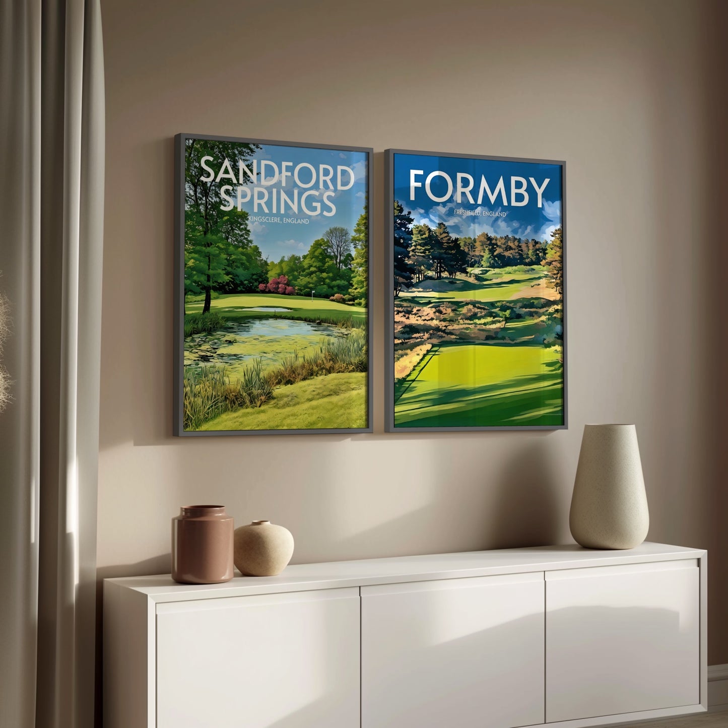 Formby Golf Course Print