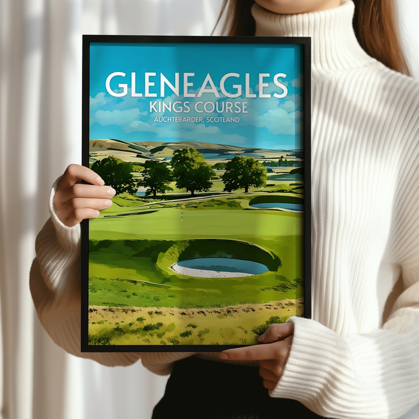 Gleneagles Kings Course Golf Course Print