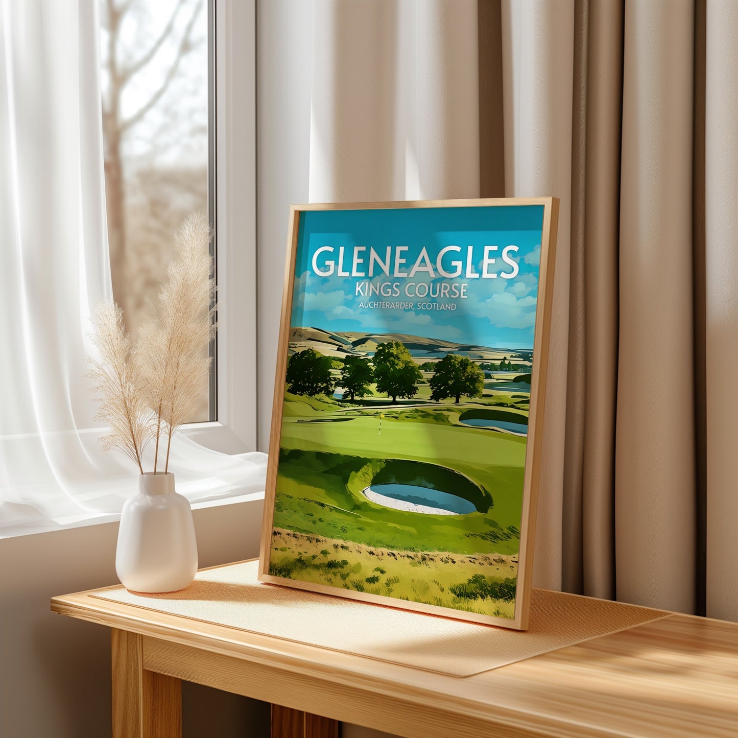 Gleneagles Kings Course Golf Course Print