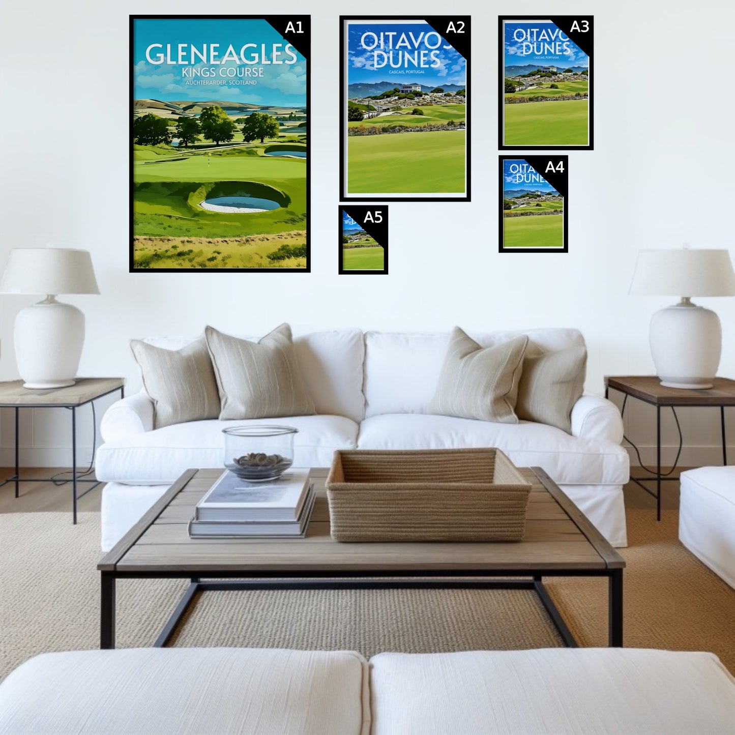 Gleneagles Kings Course Golf Course Print