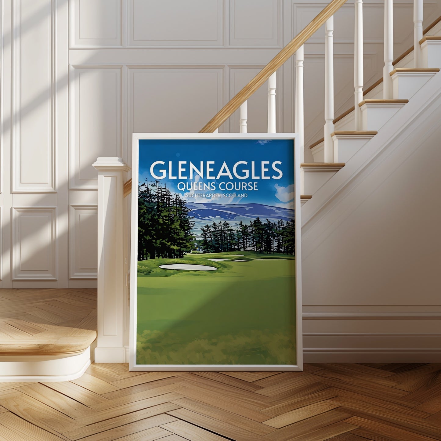 Gleneagles Queens Course Golf Course Print