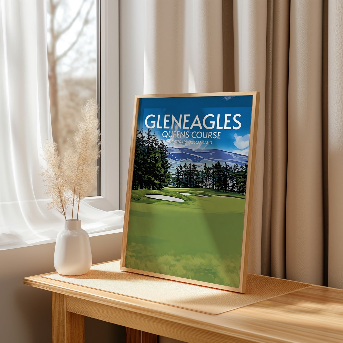 Gleneagles Queens Course Golf Course Print