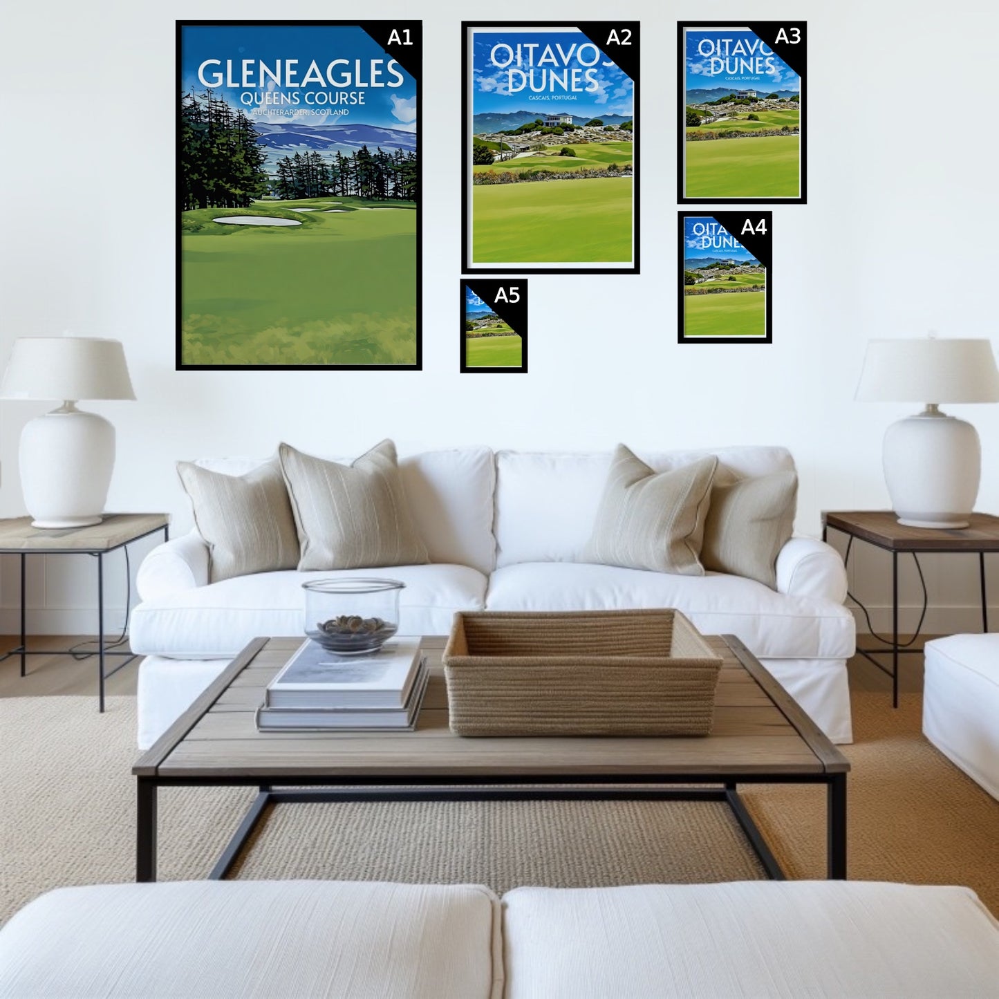 Gleneagles Queens Course Golf Course Print