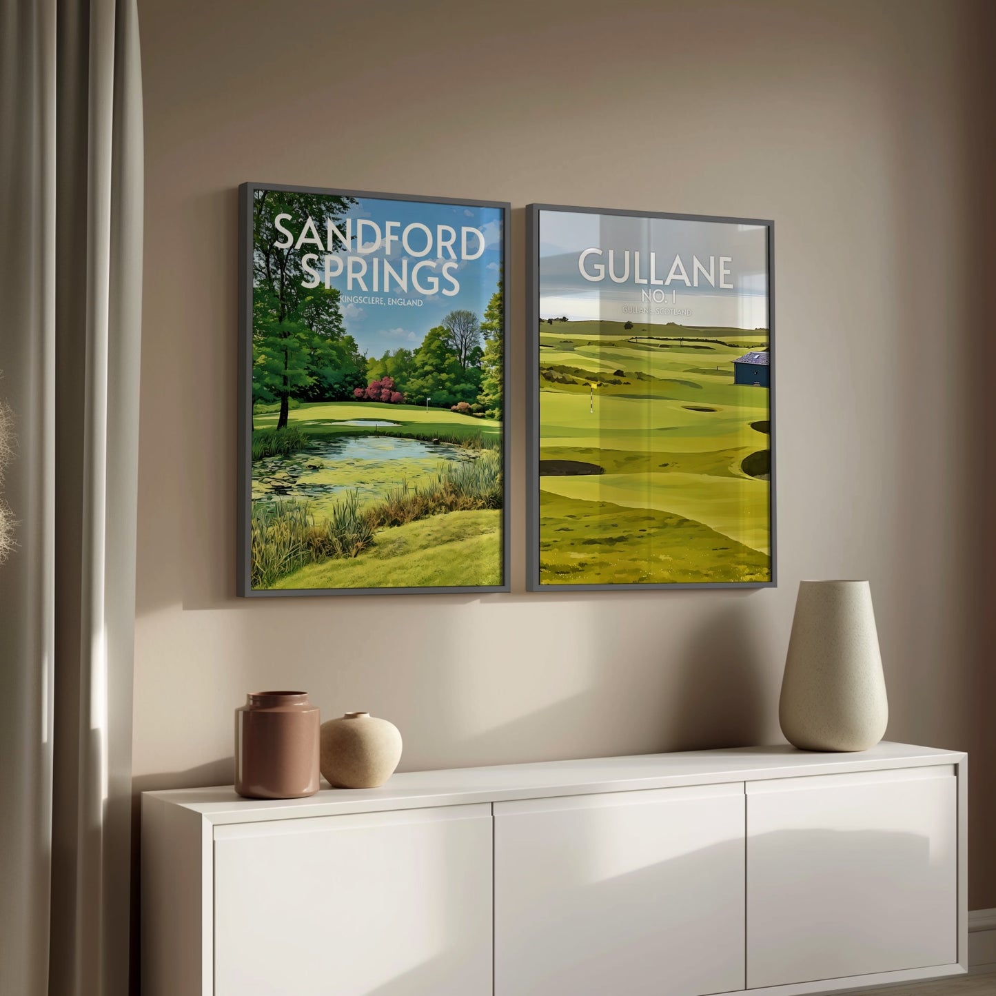 Gullane No 1 Golf Course Print