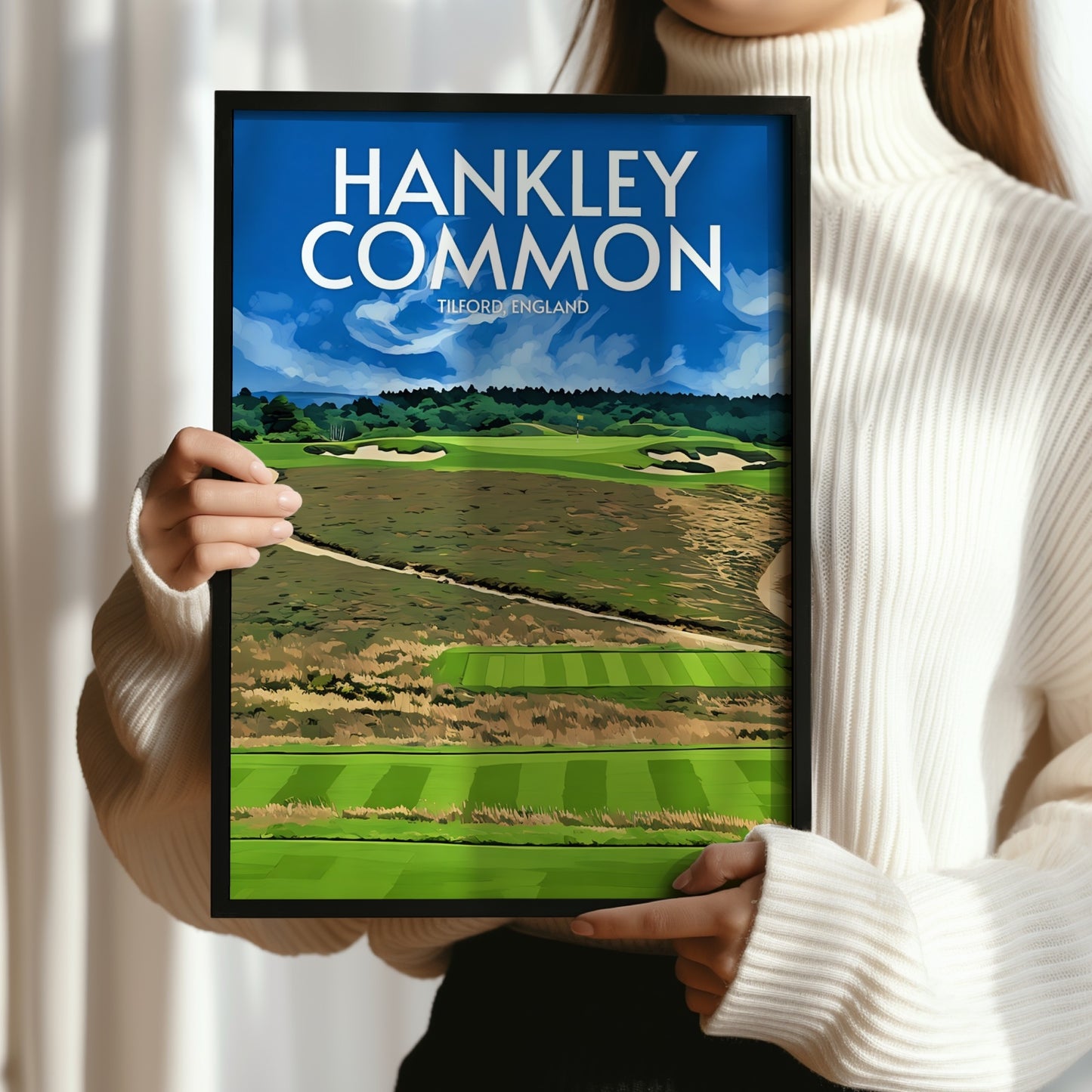 Hankley Common Golf Course Print