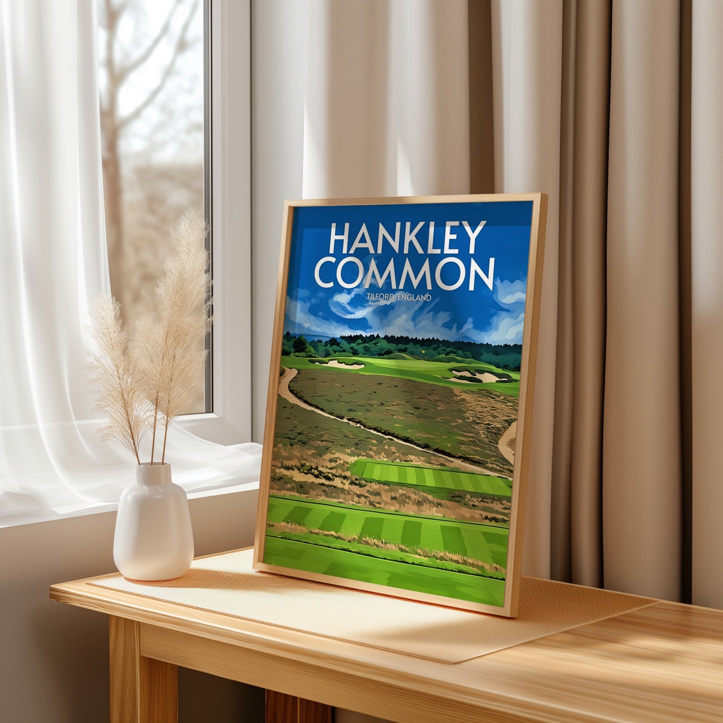 Hankley Common Golf Course Print