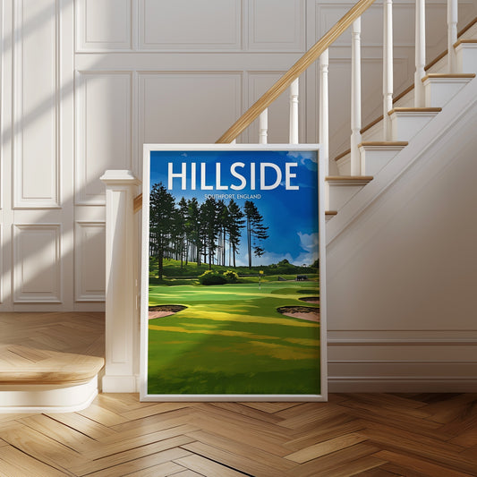 Hillside Golf Course Print