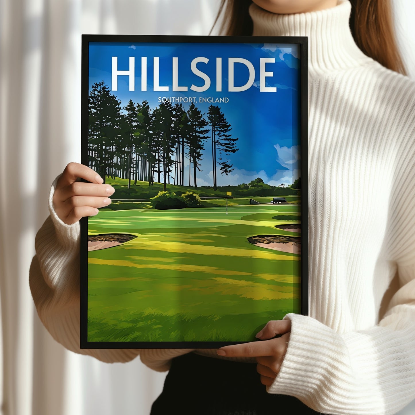 Hillside Golf Course Print