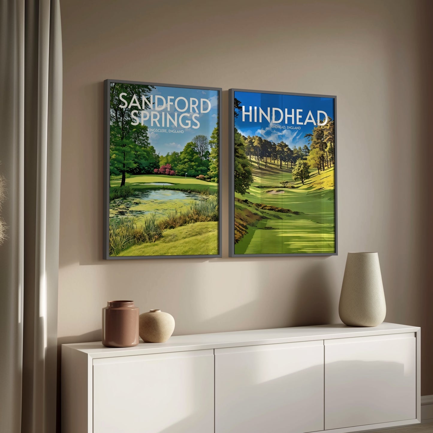 Hindhead Golf Course Print