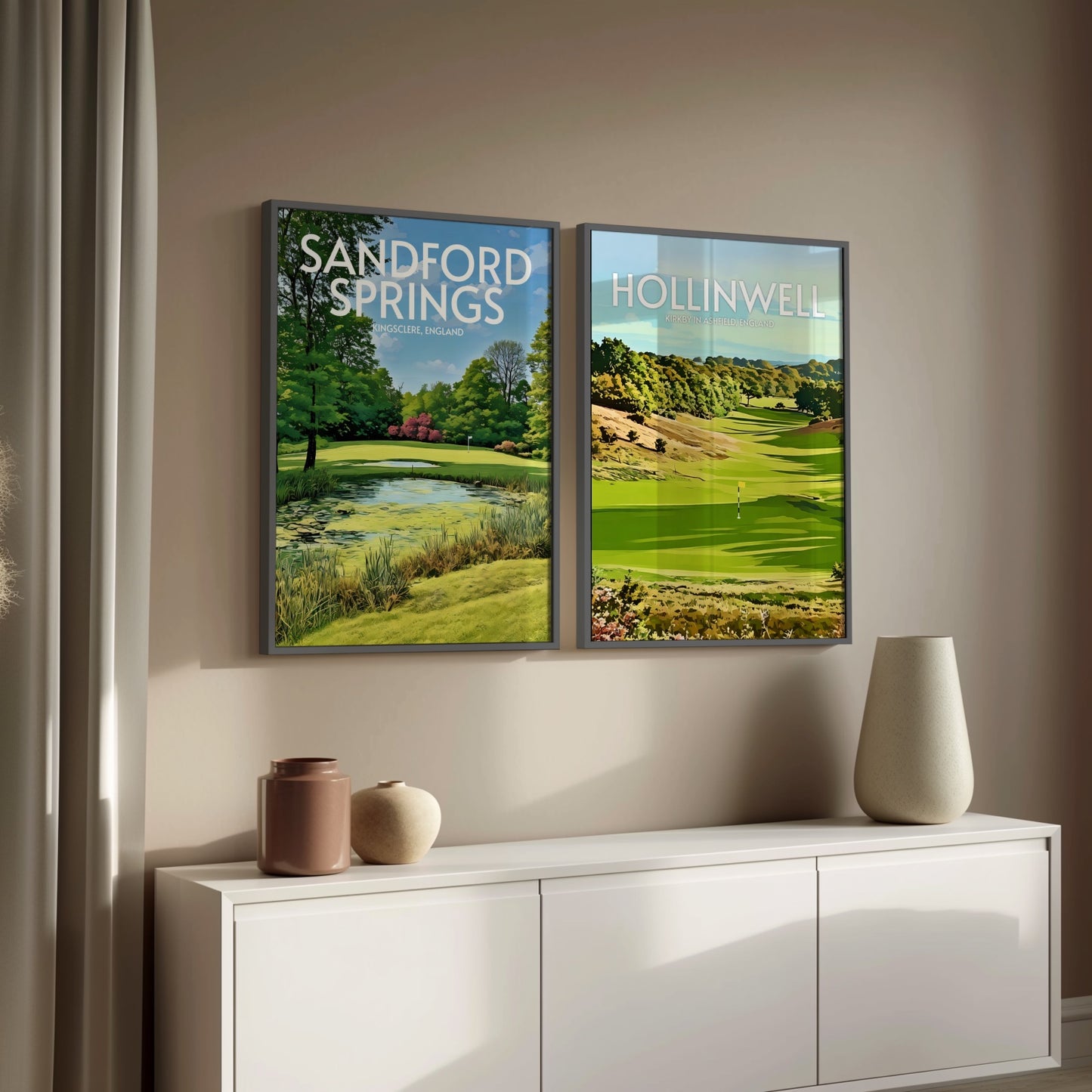 Hollinwell Golf Course Print