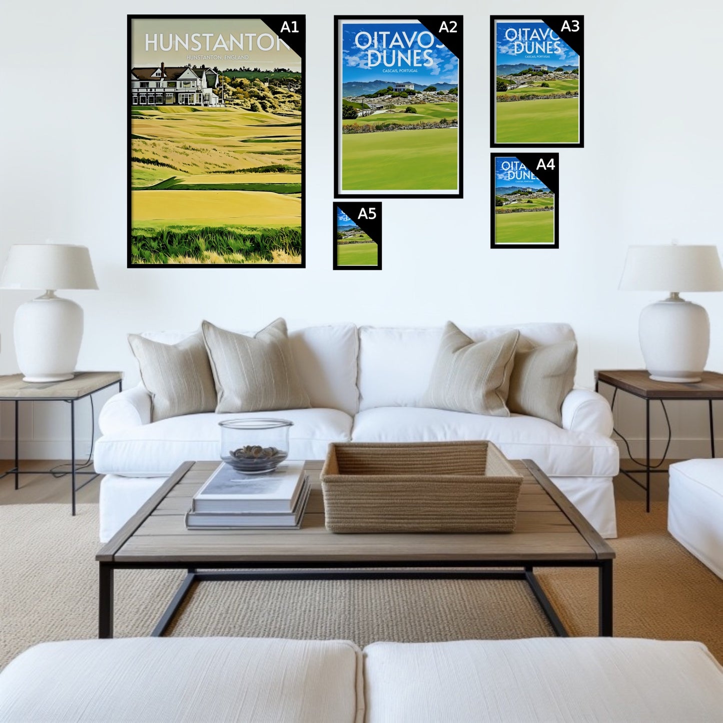 Hunstanton Golf Course Print