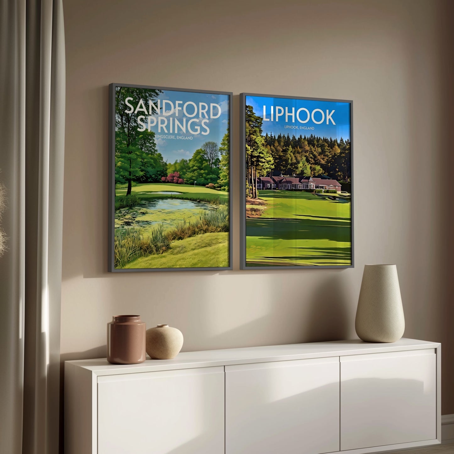 Liphook Golf Course Print