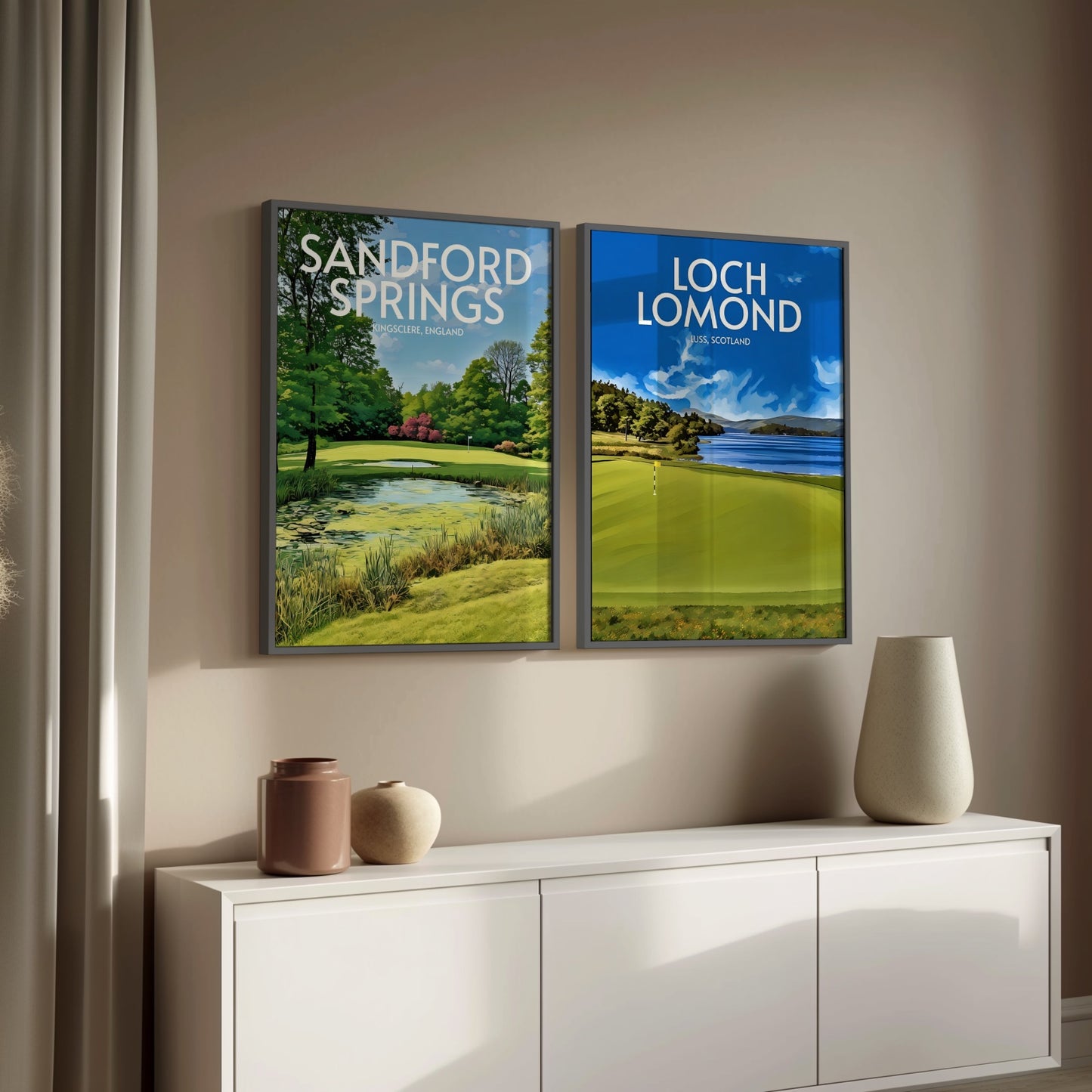 Loch Lomand Golf Course Print