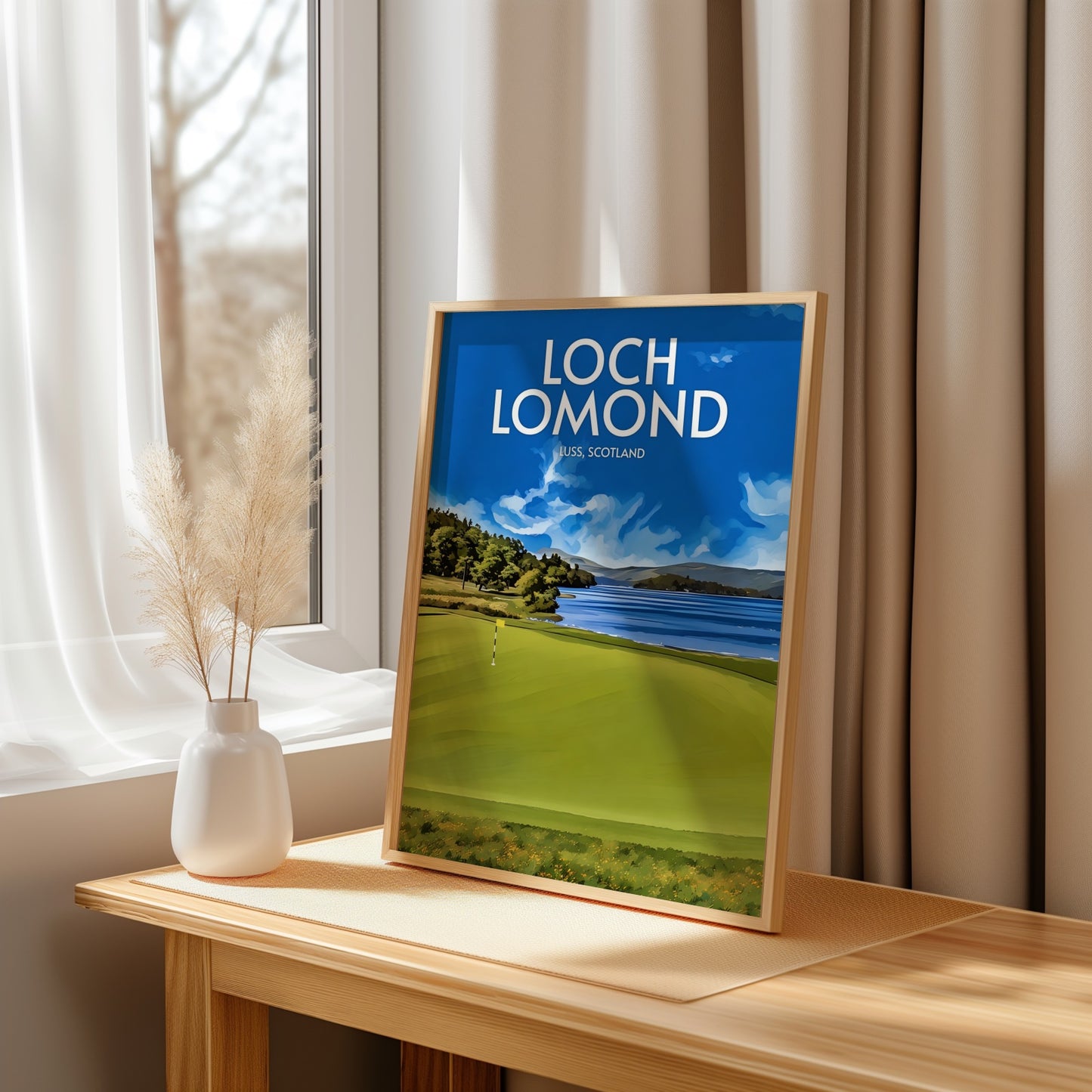 Loch Lomand Golf Course Print