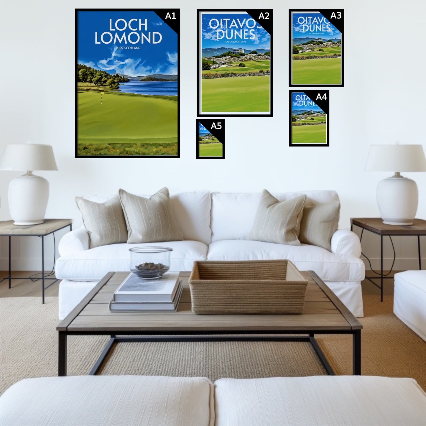 Loch Lomand Golf Course Print