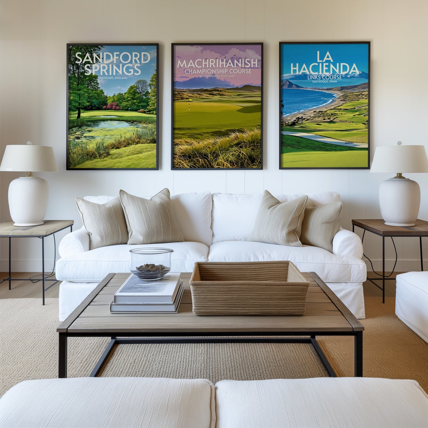 Machrihanish Championship Course Golf Course Print