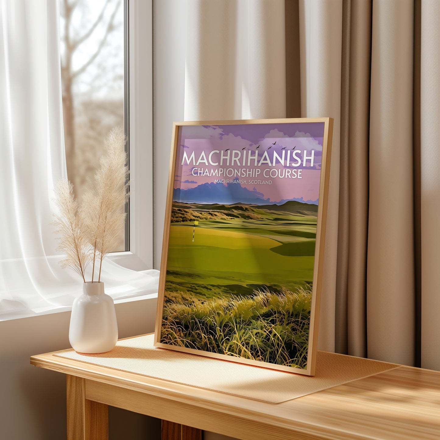 Machrihanish Championship Course Golf Course Print
