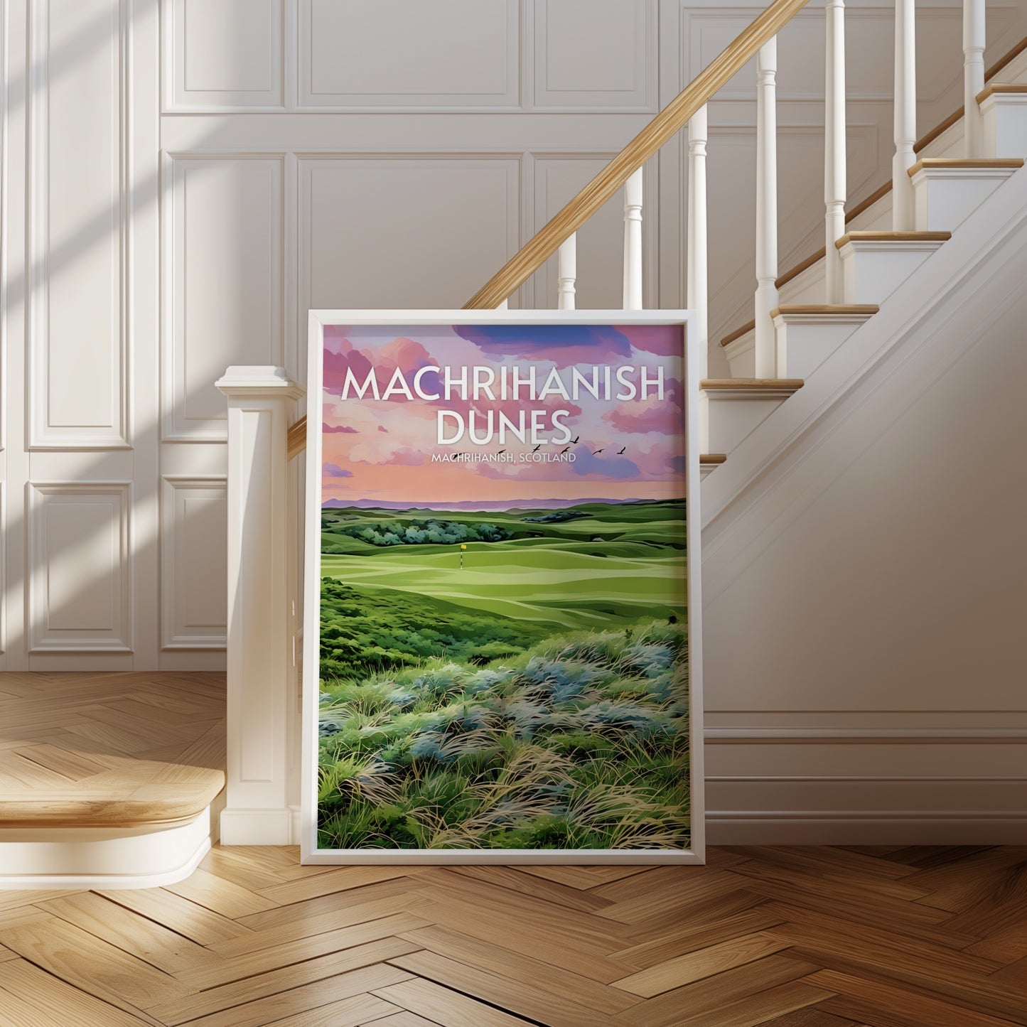 Machrihanish Dunes Golf Course Print