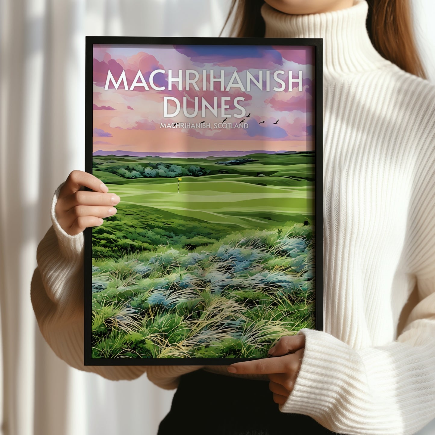 Machrihanish Dunes Golf Course Print