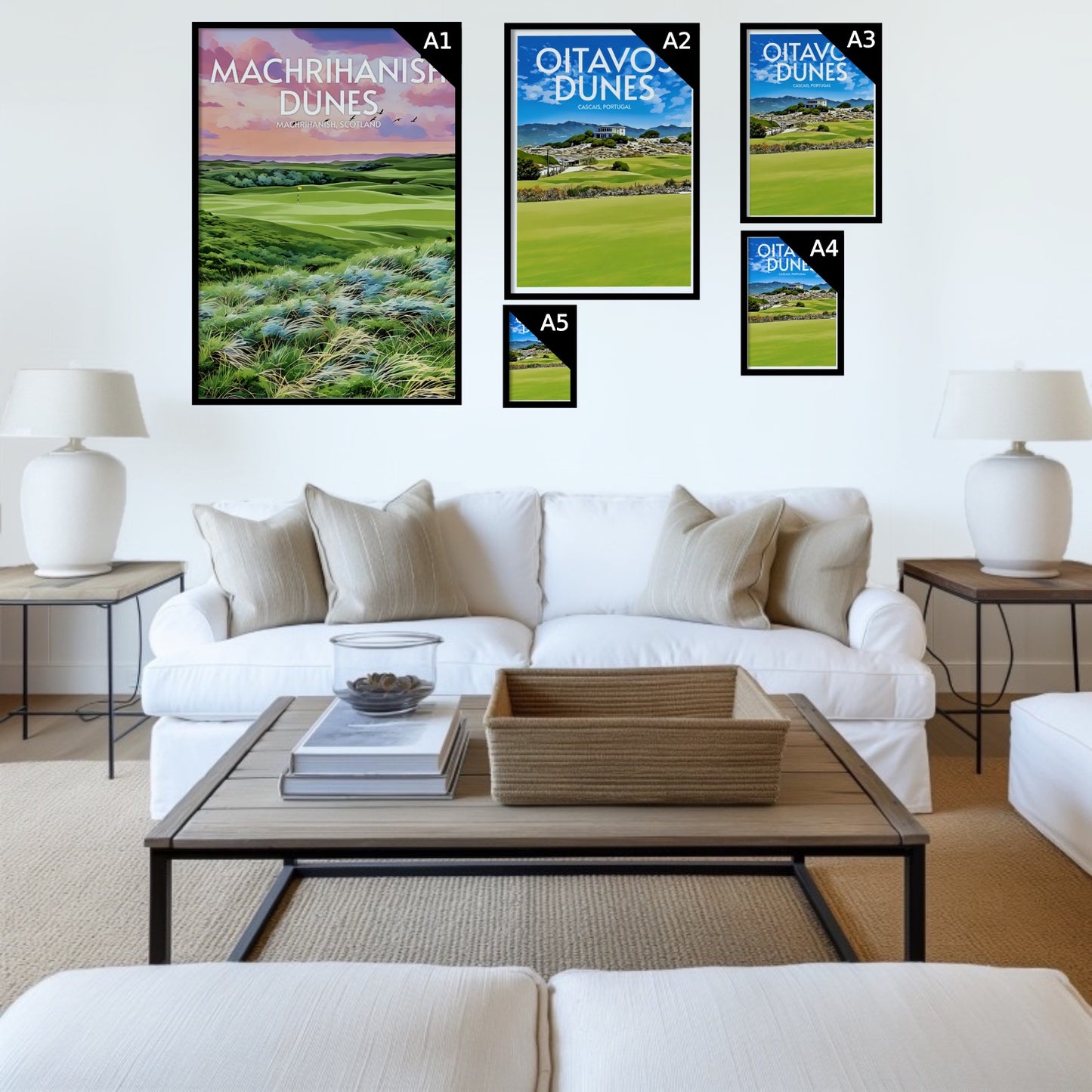 Machrihanish Dunes Golf Course Print