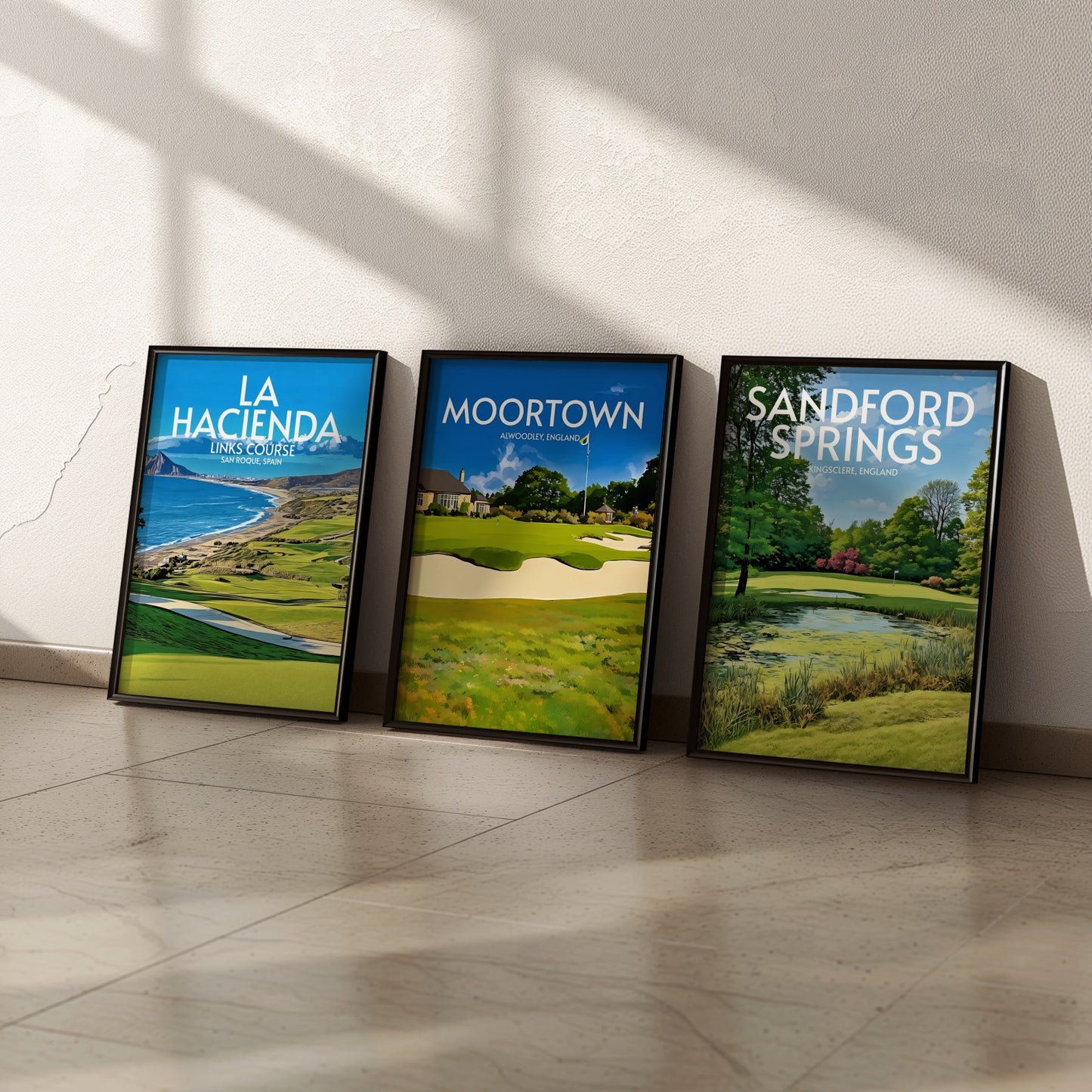 Moortown Golf Course Print