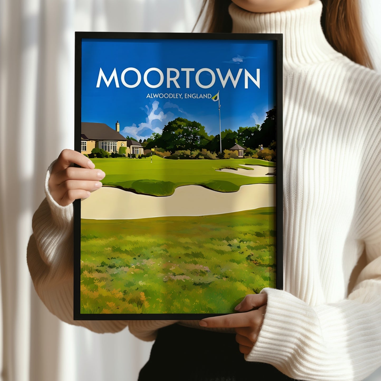 Moortown Golf Course Print