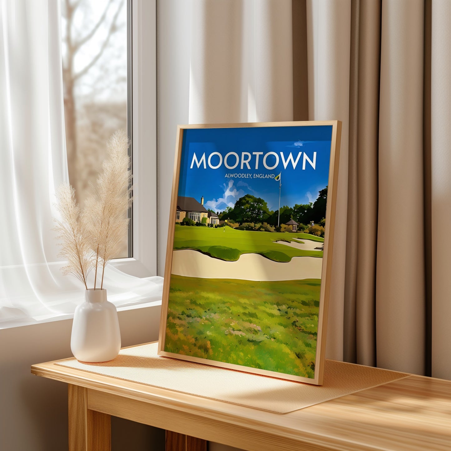 Moortown Golf Course Print