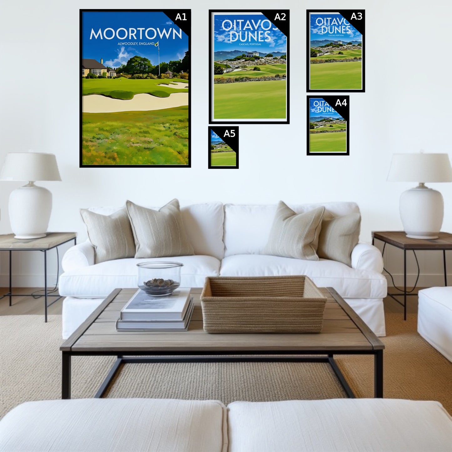 Moortown Golf Course Print