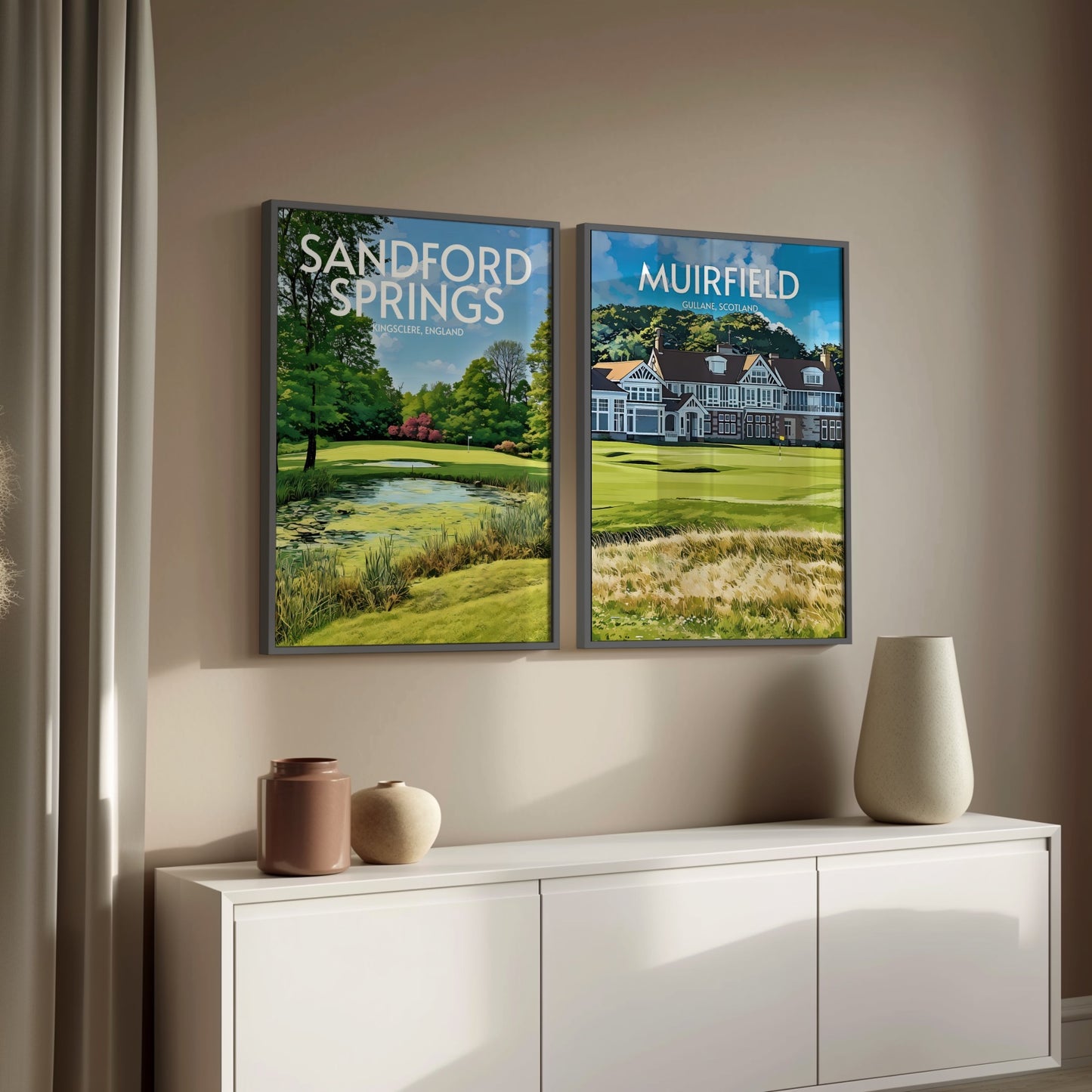 Muirfield Golf Course Print
